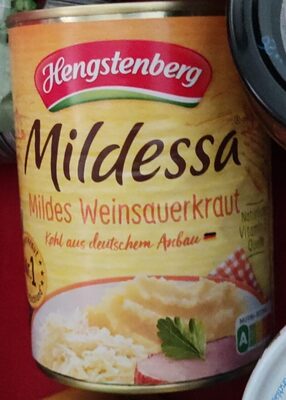 Hengstenberg Mildessa Sauerkraut